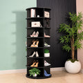 7-Tier 360 Rotating Display Rack in Black