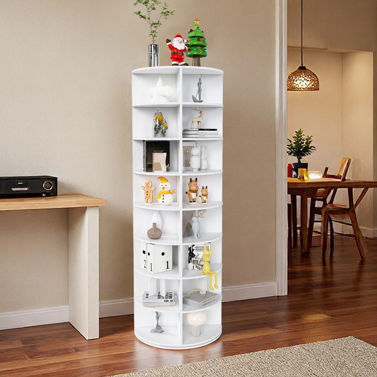 8-Tier 360 Rotating Display Rack