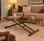 The Brown Wooden Top Adjust Table