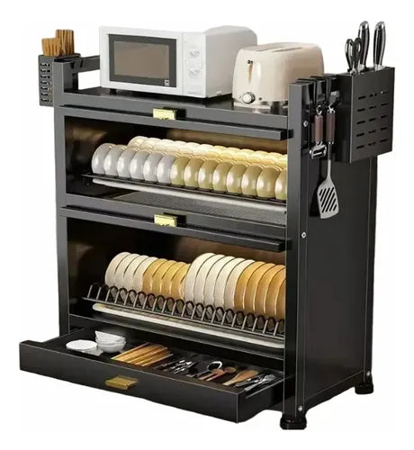 Multi-Functional Storage Leachate Rack