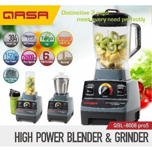 Qasa Pro 5 High Power Blender & Grinder