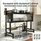 Single Layer Over-Sink Dustproof Draining Rack